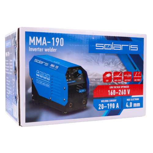 Аппарат сварочный SOLARIS MMA-190