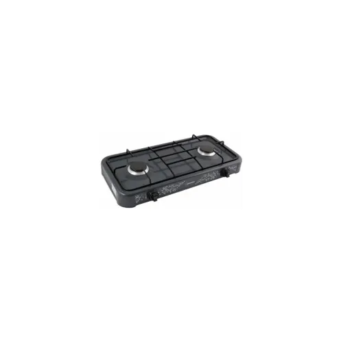 Настольная газовая плита HOMESTAR HS-1202 (003699) серая (2 конфорка)