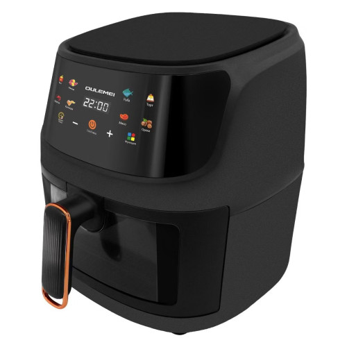 Аэрогриль OULEMEI OLM-KZF002, 6 л., черный (*9)