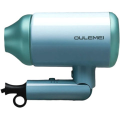 Фен OULEMEI OLM-CF009 зеленый (дорожный) (*9)