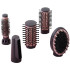 Фен-расческа King Professional KP-6043 черный/фиолетовый/золот.