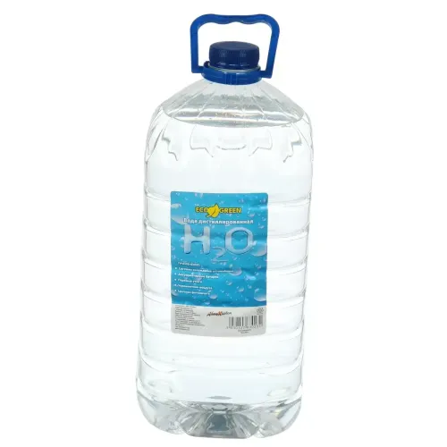 Дистиллированная вода H2O, 4.3 л. (522419)