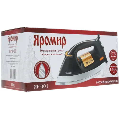 Утюг ЯРОМИР ЯР-001 черный