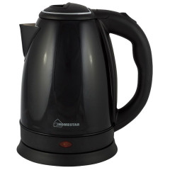 Чайник эл. HOMESTAR HS-1010 (006753) нерж., черный