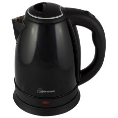 Чайник эл. HOMESTAR HS-1010 (006753) нерж., черный