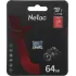 Карта micro-SD 64 GB Netac NT02P500ULT-064G-S P500 Ultra w/o adapter