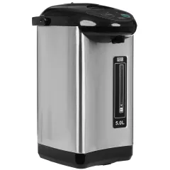 Термопот GOODHELPER TP-50A05, 5 л. серебристый/черный