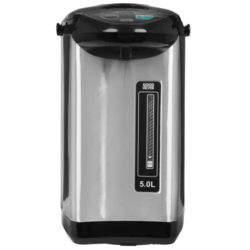 Термопот GOODHELPER TP-50A05, 5 л. серебристый/черный