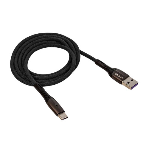 Кабель USB 3.0 A вилка - Type-C 1 м WALKER C920 3.1А черный