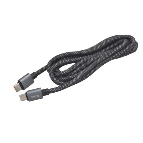 Кабель USB 3.0 Type-C - Type-C 1,5 м WALKER C985 100W черный
