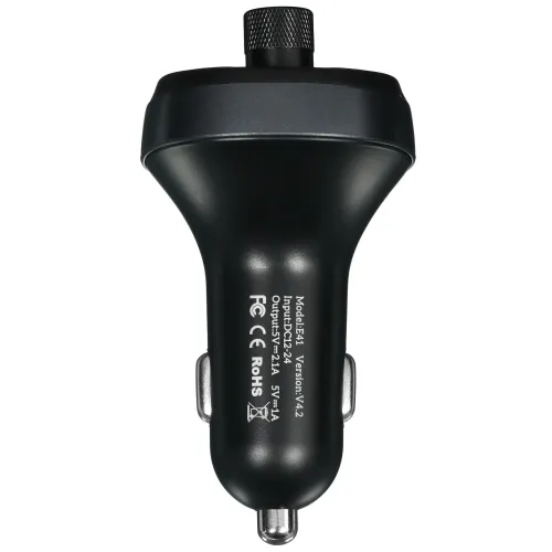 Автотрансмиттер Hoco E41 Black