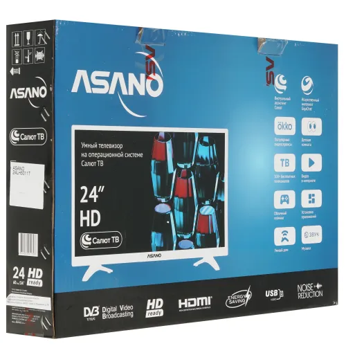 Телевизор 24" ASANO 24LH5011T SMART TV