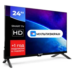 Телевизор 24" ТРИКОЛОР P24HH302 SMART TV
