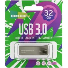 Карта USB3.0 32 GB More Choice MF32 Metal (4610196401145)
