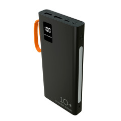 Повербанк 10000 мАч MORE CHOICE PB22-10 черный
