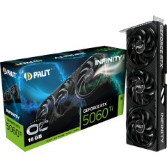 Видеокарта Palit RTX 5060TI 16GB INFINITY 3 (NE7506TS19T1-GB2061S)
