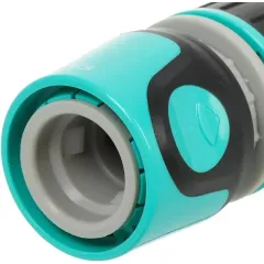 Соединитель KALIPSO DY8011GL быстросъемный, для шланга 1/2", автостоп (461532)