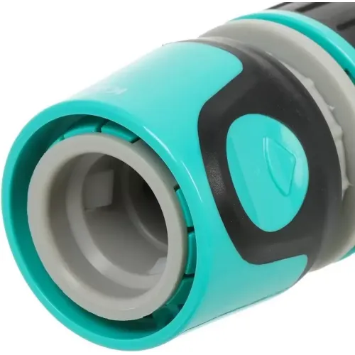 Соединитель KALIPSO DY8011GL быстросъемный, для шланга 1/2", автостоп (461532)