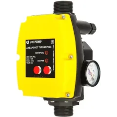Блок автоматики UNIPUMP Турбипресс 2,2 1'', 6 бар, 20А, до 3 кВт (345755)