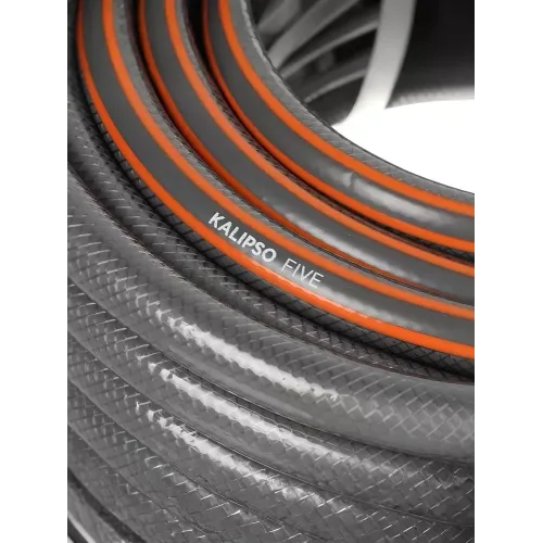Шланг поливочный KALIPSO Five 1/2" 20 м, 5 слоев, антиторсионный, всесезонный, AGL261220 (486057)