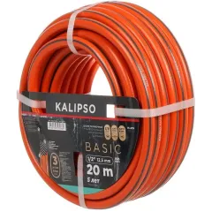 Шланг поливочный KALIPSO Basic 1/2" 20 м, 3 слоя, армированный, AGL211220G (461301)