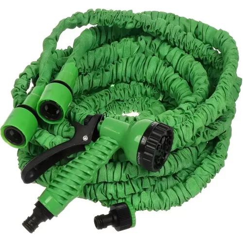 Шланг поливочный GRANDY Expandable растягивающийся, 10м-30м, с пистолетом (352351)
