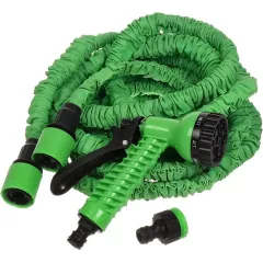 Шланг поливочный Frog Tools растягивающийся, 5м, с пистолетом (312661)