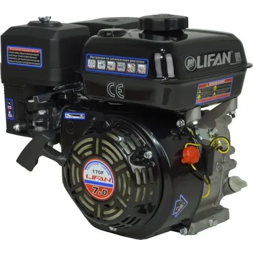 Двигатель 4Т LIFAN 170F  (7 л.с, D-19)