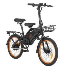 Электровелосипед KUGOO V1 Pro (черный)