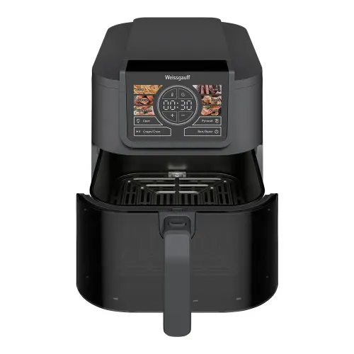 Аэрогриль WEISSGAUFF WAF 715 DW Smart Fry, 8 л., черный