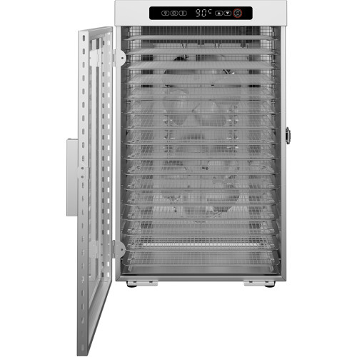Сушилка для овощей WEISSGAUFF WDH 216 Digital Maxi Dry, 65 л., 26 под., серый металлик