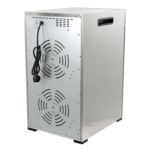 Сушилка для овощей LUMME LU-FD1856B, 90 л., 20 под., сталь/черный