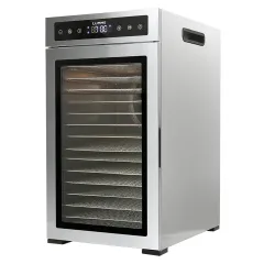 Сушилка для овощей LUMME LU-FD1856B, 90 л., 20 под., сталь/черный