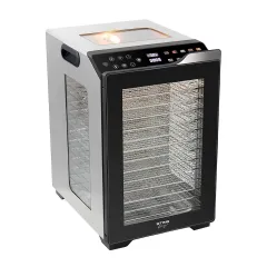 Сушилка для овощей STINGRAY ST-FD745D, 54 л., 27 под., сталь/черный