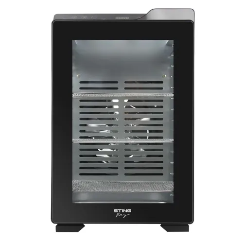 Сушилка для овощей STINGRAY ST-FD745D, 54 л., 27 под., сталь/черный