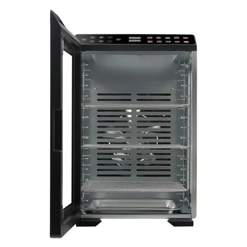 Сушилка для овощей STINGRAY ST-FD745D, 54 л., 27 под., сталь/черный