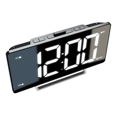 Радиочасы SOUNDMAX SM-1561U черный белый