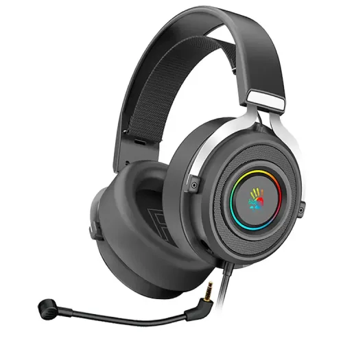 Гарнитура A4 Bloody G535P черный/серебристый 