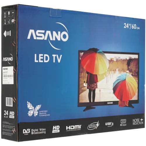 Телевизор 24" ASANO 24LH1010T 