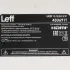 Телевизор 43" LEFF 43U691T SMART TV белый
