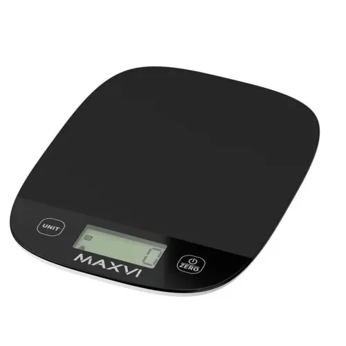 Весы кухонные электронные Maxvi KS101P черные