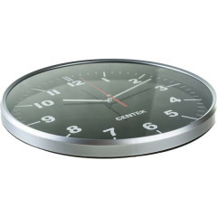 Часы настенные CENTEK СТ-7100 черные