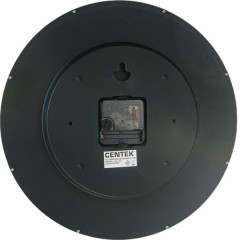 Часы настенные CENTEK СТ-7100 черные