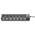 Коммутатор USB 2.0 5BITES HB27-203PBK