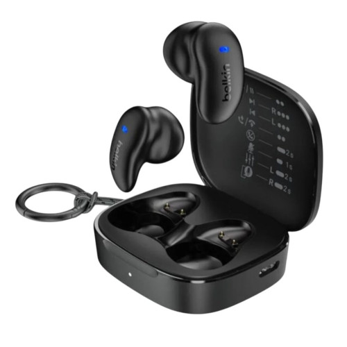 Гарнитура Bluetooth BELKIN SoundForm Anywhre True Wireless Earbuds черный