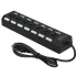 Коммутатор USB 2.0 GEMBIRD UHB-U2P7-02