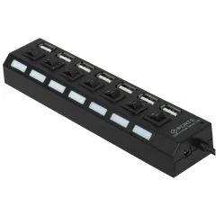 Коммутатор USB 2.0 GEMBIRD UHB-U2P7-02