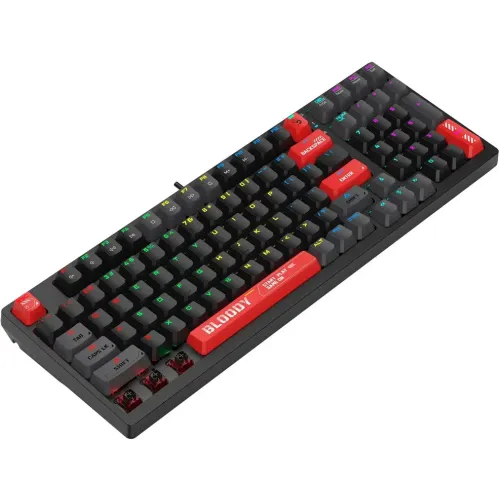 Клавиатура A4 Bloody S98 красный 