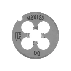 Плашка СИБРТЕХ М8 х 1,25 мм (77020)