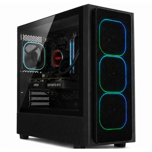 Компьютер Alien Game 41015 [R5 5600X/DDR 16Gb/SSD 512Gb/RTX5050 8Gb/650W/NO OC] (*10)